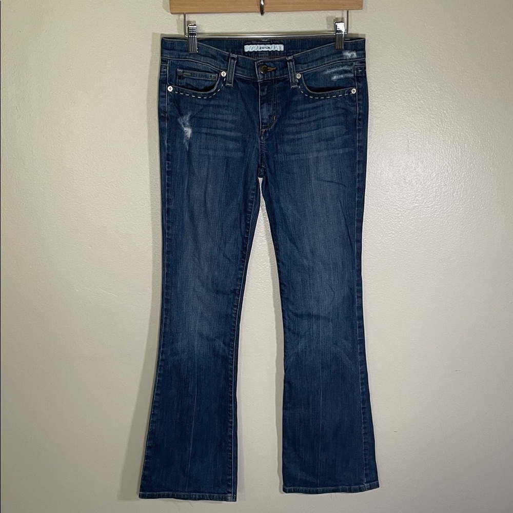 EUC Joe's Jeans Dark Blue Flare Leg Denim